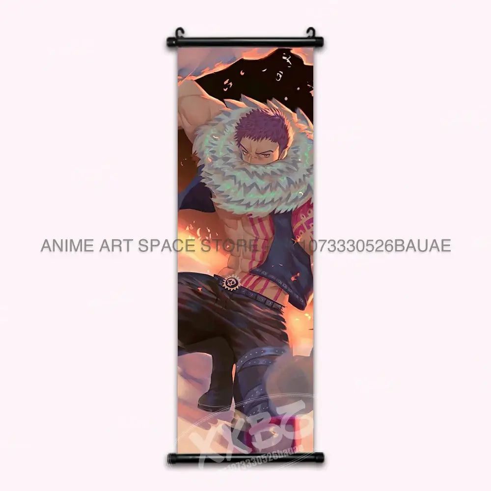 One Piece Hanging Painting Luffy Ace Sabo Shanks Wall Art