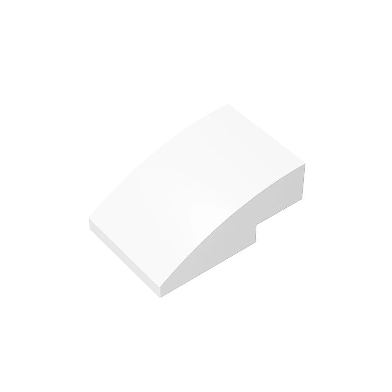 Gobricks GDS-1123 Slope, Curved 3 x 2 Building Block | Compatible with Lego 24309