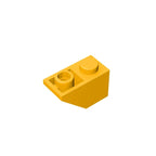 Gobricks GDS-597 Slope, Inverted 45 2x1 | Compatible Building Block for DIY