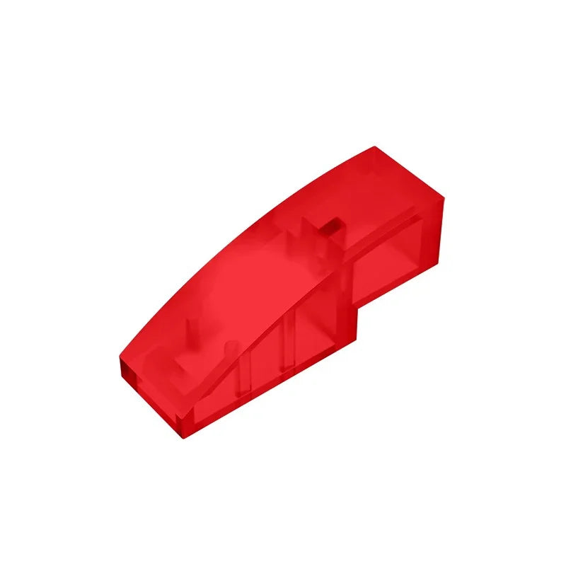 Gobricks GDS-657 Slope, Curved 3 x 1 | Compatible Building Block for Creative Construction