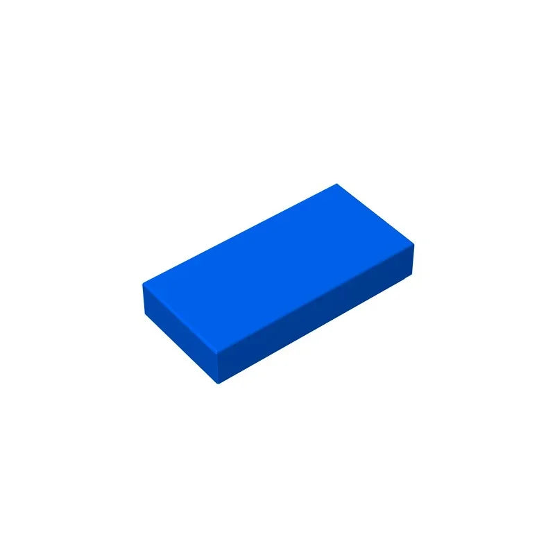 Gobricks GDS-566 Tile 1 x 2 with Groove | Compatible Building Block