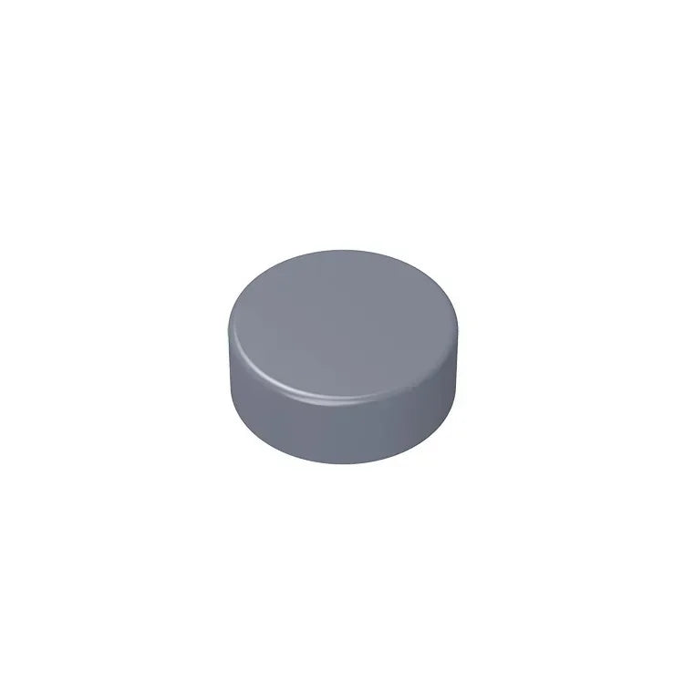 Gobricks GDS-612 Flat Tile 1x1 Round | Compatible Building Block