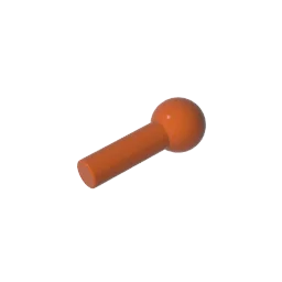 Gobricks Bar 1L with Tow Ball | Compatible Building Block Technical Parts