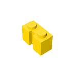 Gobricks GDS-798 Brick 1x2 with Groove | Compatible Building Block for DIY Sets
