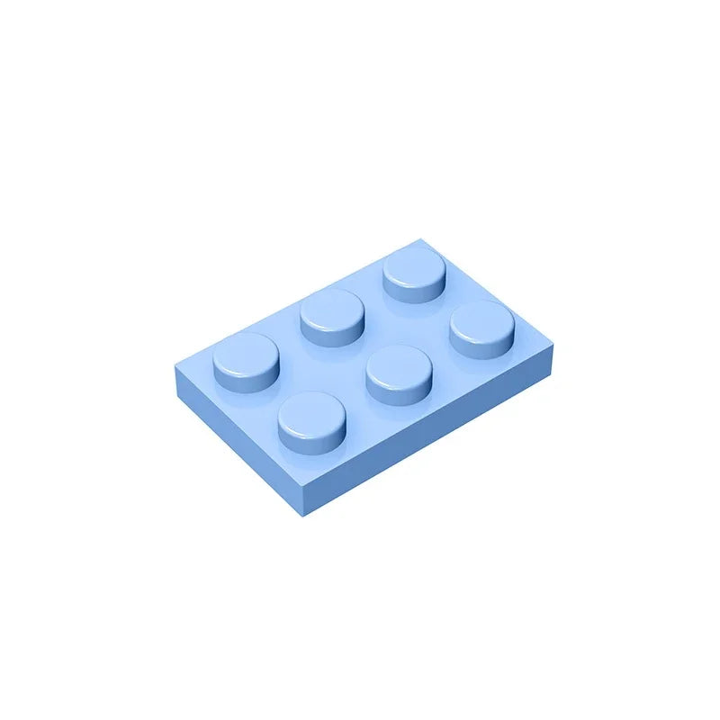 Gobricks GDS-510 Plate 2 x 3 | Compatible Building Block for DIY Projects