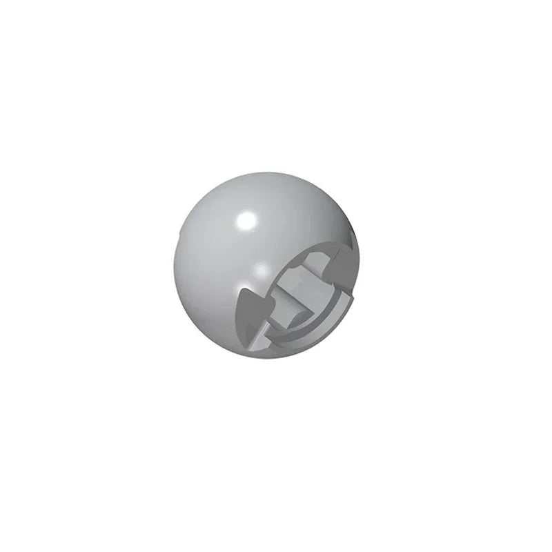 Gobricks GDS-1056 Technical Ball Joint with Through Axle Hole | Compatible Building Block Piece