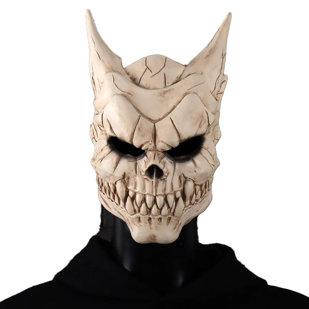 Kaiju No 8 Kafka Hibino Mask Cosplay Skull Monster Latex Helmet Defense Force Halloween Carnival Party Costume Props