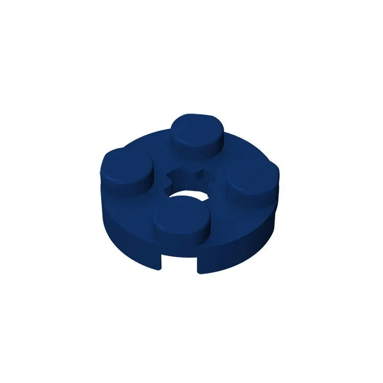 Gobricks GDS-609 PLATE 2X2 ROUND | Compatible Building Blocks for DIY Educational Models