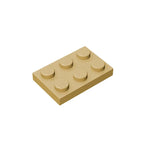 Gobricks GDS-510 Plate 2 x 3 | Compatible Building Block for DIY Projects