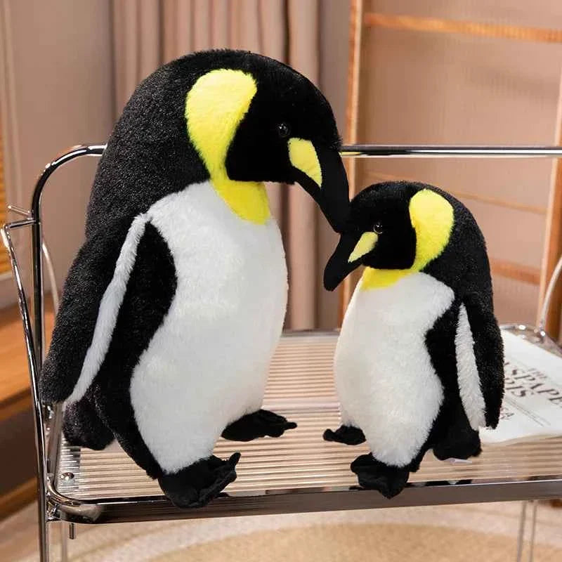 Realistic Penguin Plush Stuffed Animal – Soft Penguin Pillow Toy for Kids & Adults