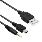 PSP Charger Cable Replacement | Dual Connector for Sony PSP 1000 2000 3000