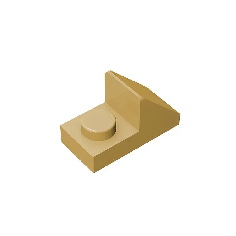 Gobricks GDS-832 Slope 45 2x1 with 2/3 Cutout | Compatible Building Block for DIY