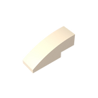 Gobricks GDS-657 Slope, Curved 3 x 1 | Compatible Building Block for Creative Construction