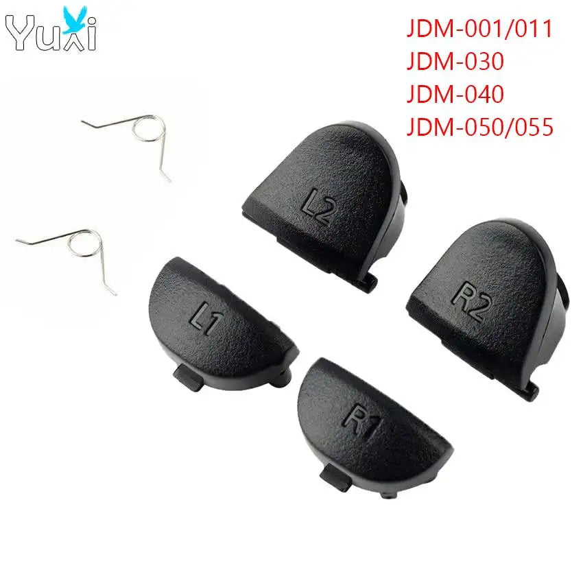PS4 Controller Trigger Button Replacement Kit | L1 R1 L2 R2 Repair Parts with Springs