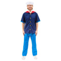 Sailor Man Adult Halloween Costume Muscle Spinach Captain Cosplay - S