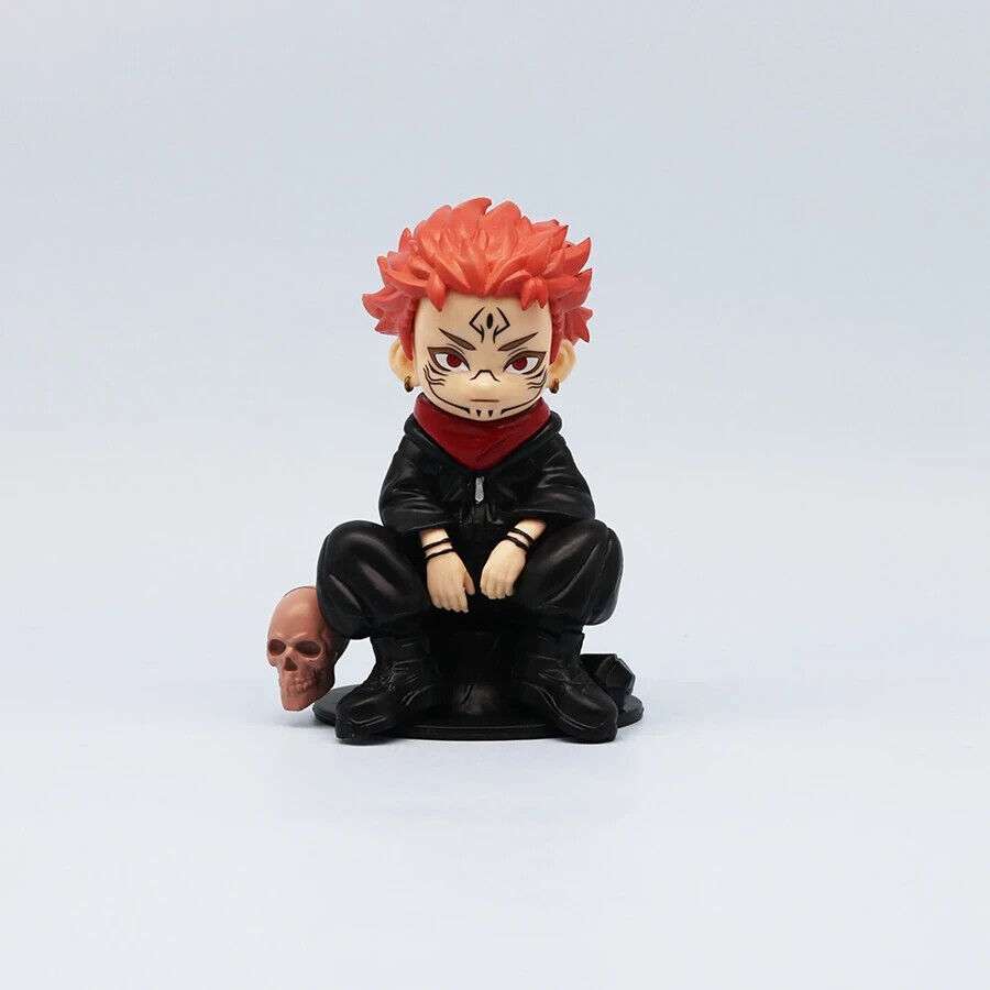 Sakuna Chibi Mini Anime Figure, Jujutsu Kaisen JJK Figurine Anime Gifts 12cm/5in