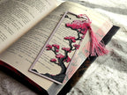 Sakura Samurai Framed Bookmark – Cherry Blossom Samurai Bookmark