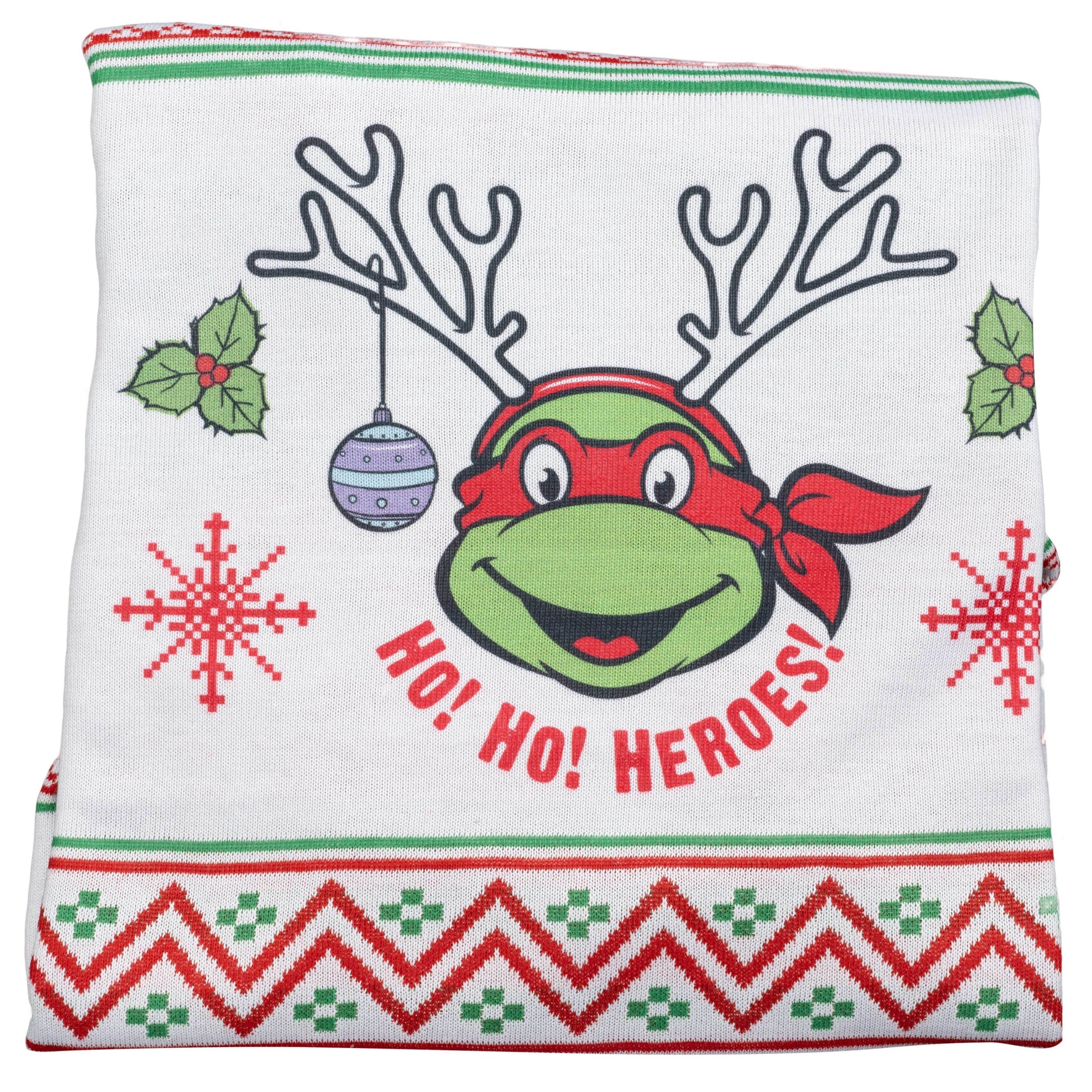 Raphael Reindeer TMNT Christmas Sweater - XS