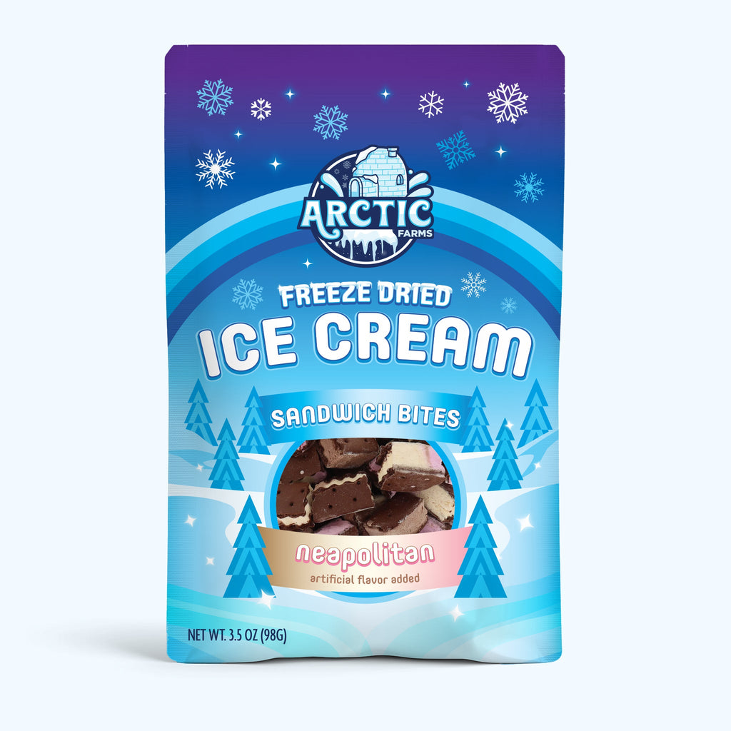 Freeze Dried Ice Cream Sandwich Bites