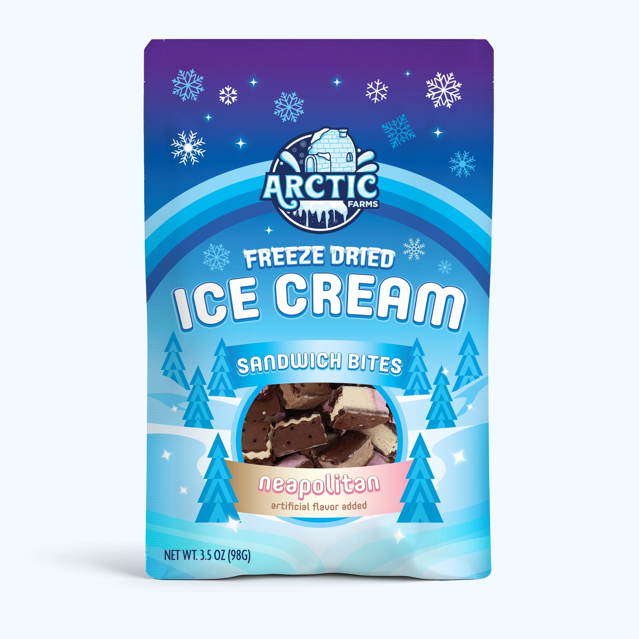 Freeze Dried Ice Cream Sandwich Bites