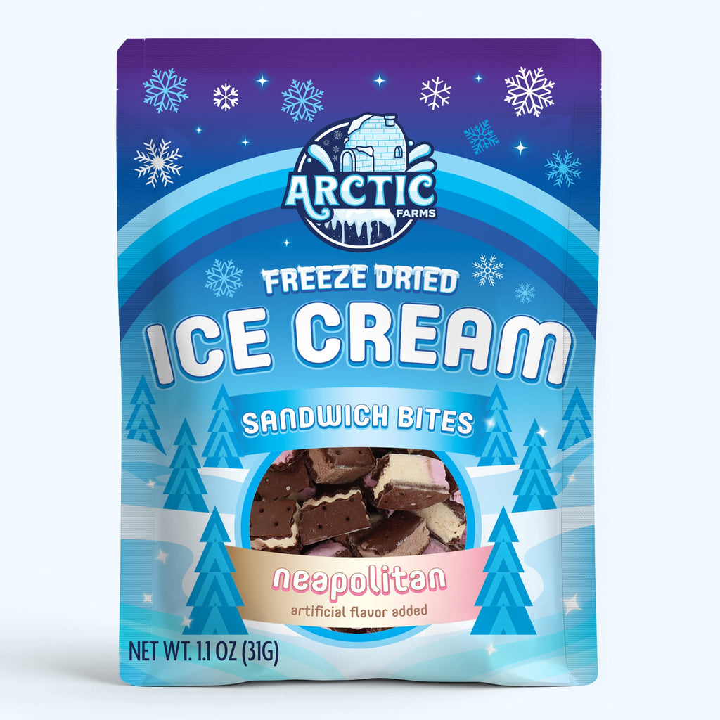 Freeze Dried Ice Cream Sandwich Bites