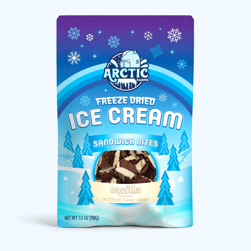 Freeze Dried Ice Cream Sandwich Bites