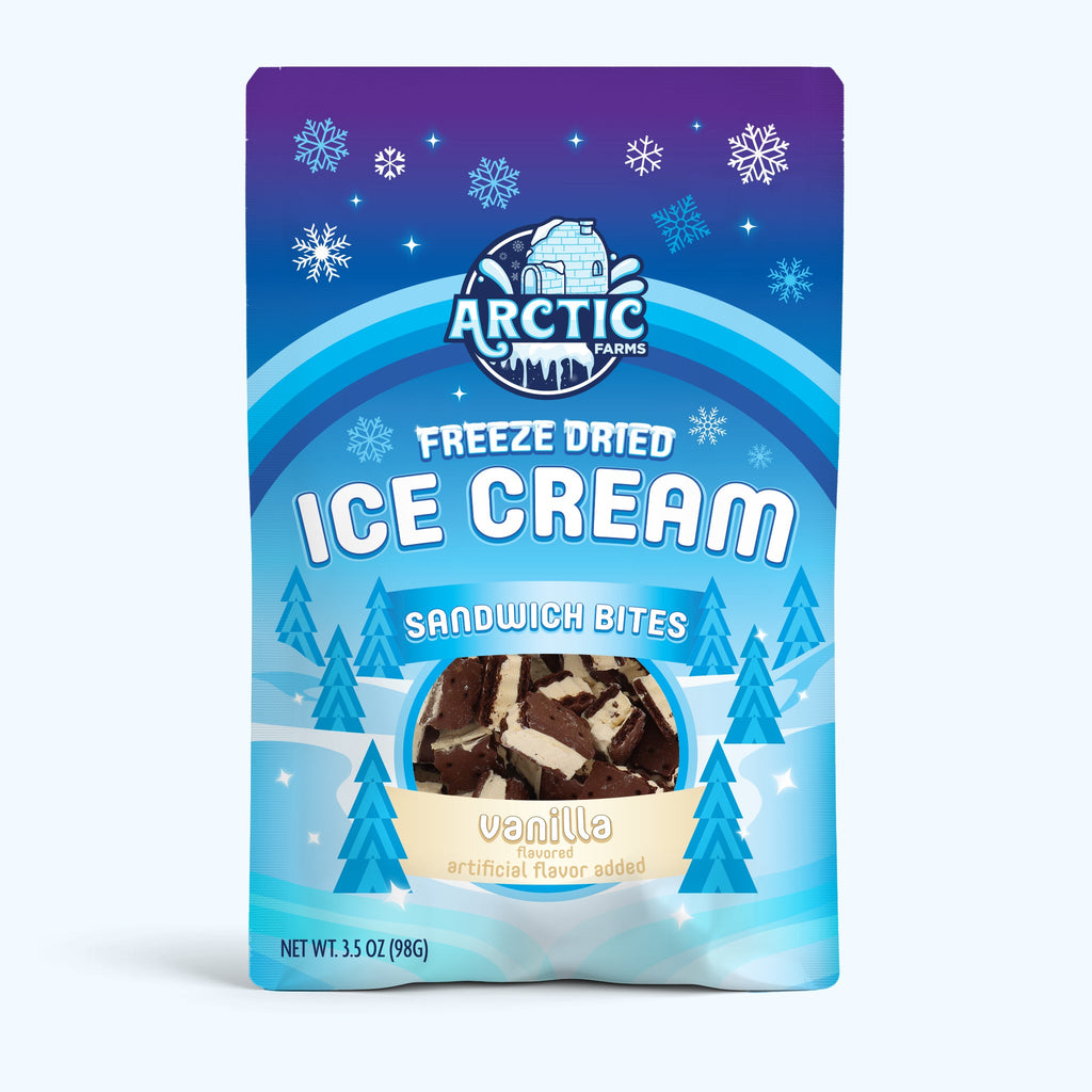 Freeze Dried Ice Cream Sandwich Bites