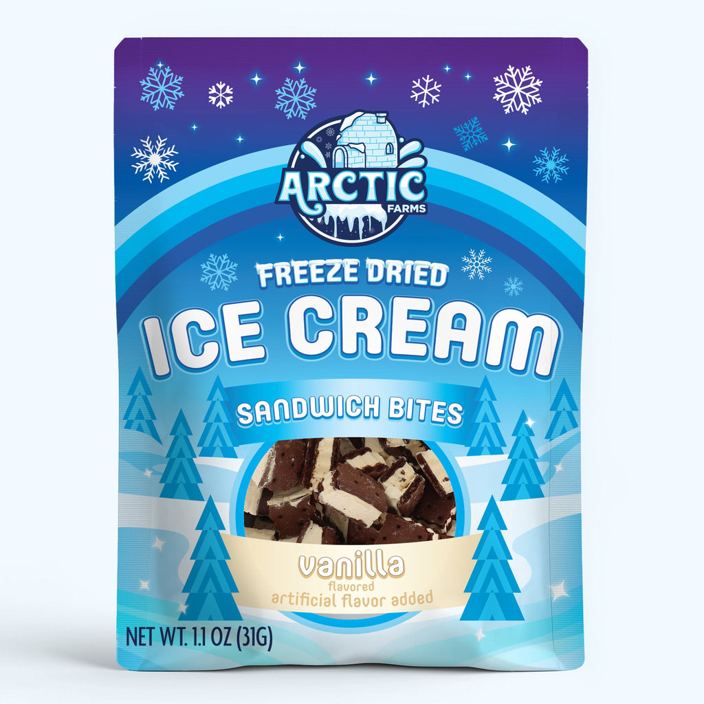 Freeze Dried Ice Cream Sandwich Bites