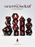 Sanguine Harvest 14pc - Limited Run - Silver Ink Dice Set - 