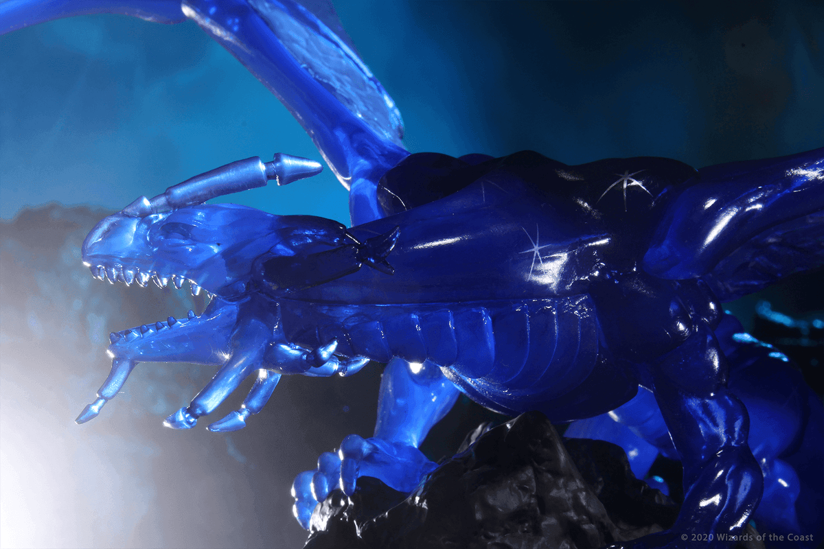 D&D: Icons of the Realms - Sapphire Dragon Premium Figure - 