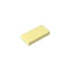 Gobricks GDS-566 Tile 1 x 2 with Groove | Compatible Building Block