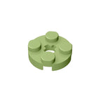 Gobricks GDS-609 PLATE 2X2 ROUND | Compatible Building Blocks for DIY Educational Models