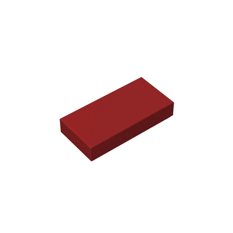 Gobricks GDS-566 Tile 1 x 2 with Groove | Compatible Building Block