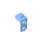 Gobricks Bracket 1 x 1 - 1 x 2 | Compatible Building Block