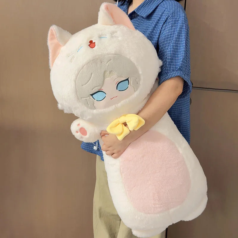 Long Cosplay Animal Plush Pillow – Giant Soft Character-Inspired Stuffed Toy