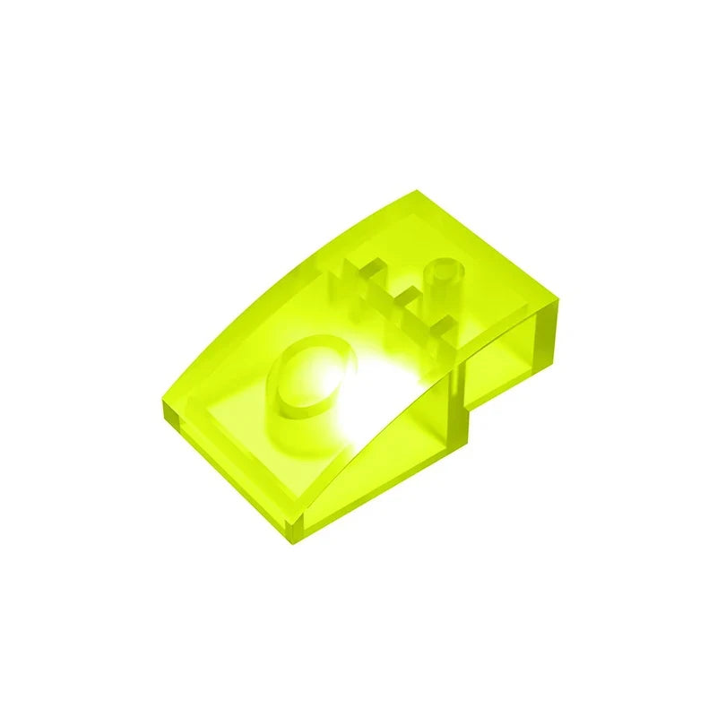 Gobricks GDS-1123 Slope, Curved 3 x 2 Building Block | Compatible with Lego 24309
