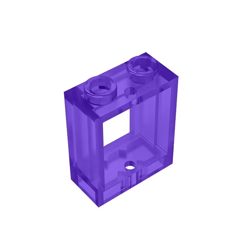 Gobricks GDS-783 Frame 1x2x2 Window | Compatible Building Block for DIY Projects