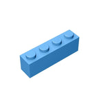 Gobricks GDS-534 Brick 1 x 4 without Bottom Tubes | Compatible Building Block Set