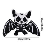 Skeleton Bat Plush Toy – Halloween Stuffed Animal Decor
