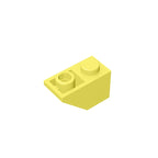 Gobricks GDS-597 Slope, Inverted 45 2x1 | Compatible Building Block for DIY