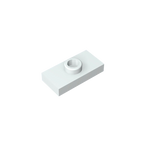 Gobricks PLATE 1X2 W. 1 KNOB | Modified Building Block Compatible with Lego 15573