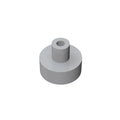 Gobricks Tile Round 1x1 with Bar and Pin Holder | Compatible Building Block