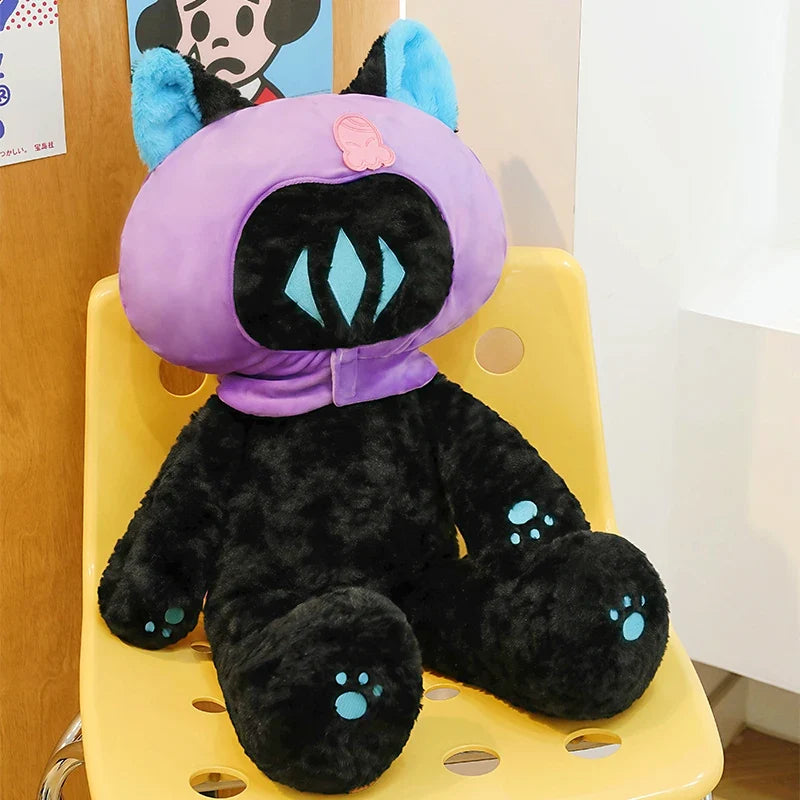 Shadow Cat Plush Toy – Giant Mystery Cat Stuffed Animal