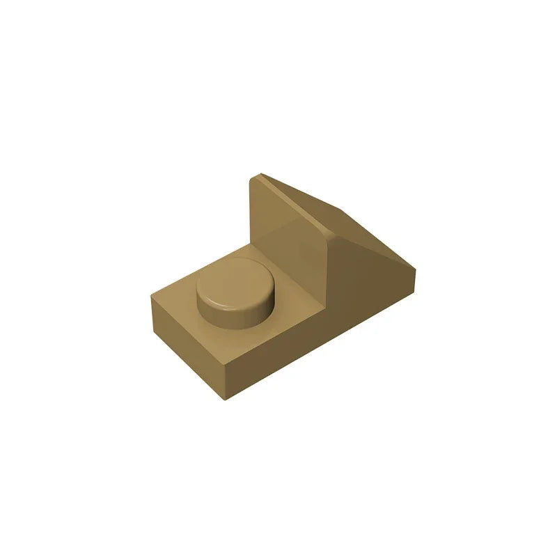 Gobricks GDS-832 Slope 45 2x1 with 2/3 Cutout | Compatible Building Block for DIY