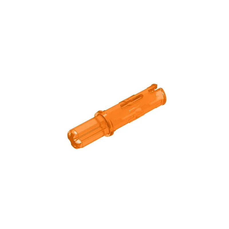 Gobricks GDS-929 Axle Pin 3L with Friction Ridges | Compatible Building Block for Technic