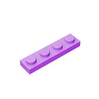 Gobricks GDS-504 Plate 1 x 4 | Compatible Building Block Pieces