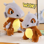 Bone Helmet Monster Plush Pillow – Soft Anime Stuffed Doll