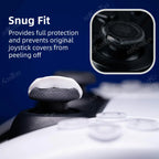4PCS Joystick Cap Thumb Grips for Switch 2 Pro PS5 PS4 Controller | Gamepad Stick Cover Set