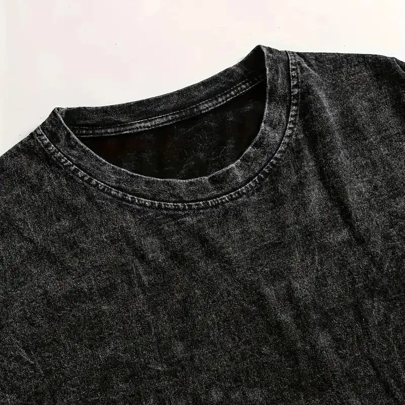 Albedo T-Shirt Overlord Vintage Washed Harajuku Oversized Tee