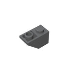 Gobricks GDS-597 Slope, Inverted 45 2x1 | Compatible Building Block for DIY